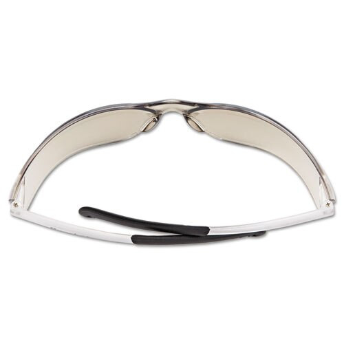 Bearkat Safety Glasses, Frost Frame, Clear Mirror Lens Bearkat Safety Glasses, Frost Frame, Clear Mirror Lens