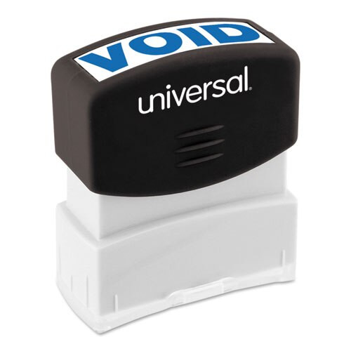 Message Stamp, Void, Pre-inked One-color, Blue Message Stamp, Void, Pre-inked One-color, Blue