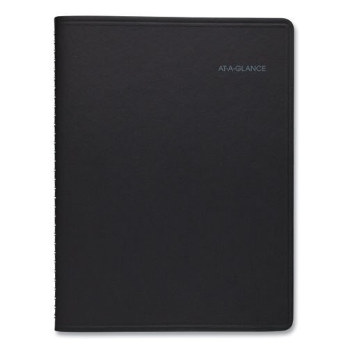 Quicknotes Weekly/monthly Planner, 10 X 8, Black, 2020-2021 Quicknotes Weekly/monthly Planner, 10 X 8, Black, 2020-2021