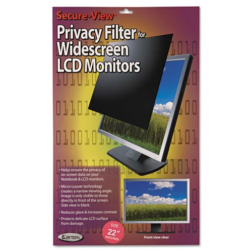 Secure View Lcd Privacy Filter For 22" Widescreen