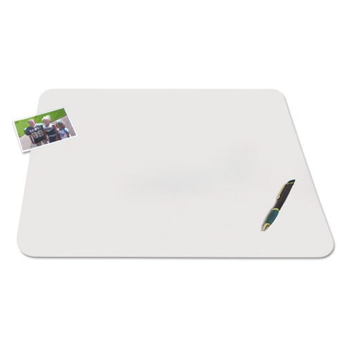 Krystalview Desk Pad With Antimicrobial Protection, 17 X 12, Matte Finish, Clear Krystalview Desk Pad With Antimicrobial Protection, 17 X 12, Matte Finish, Clear