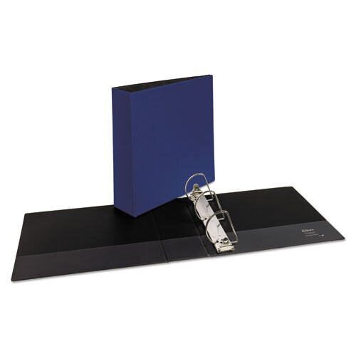 Durable Non-view Binder With Durahinge And Slant Rings, 3 Rings, 3" Capacity, 11 X 8.5, Blue Durable Non-view Binder With Durahinge And Slant Rings, 3 Rings, 3" Capacity, 11 X 8.5, Blue
