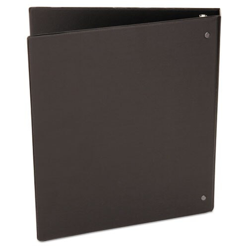 Deluxe Non-view D-ring Binder With Label Holder, 3 Rings, 1" Capacity, 11 X 8.5, Black Deluxe Non-view D-ring Binder With Label Holder, 3 Rings, 1" Capacity, 11 X 8.5, Black