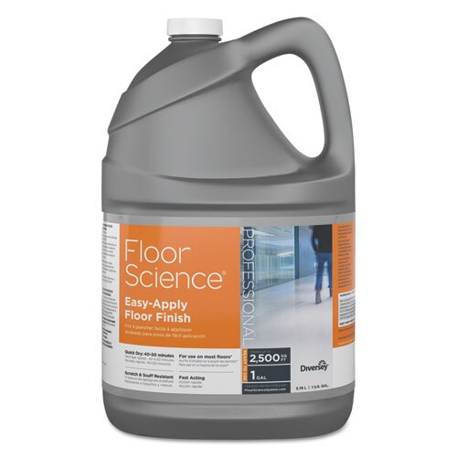 Floor Science Easy Apply Floor Finish, Ammonia Scent, 5 Gal Box Floor Science Easy Apply Floor Finish, Ammonia Scent, 5 Gal Box