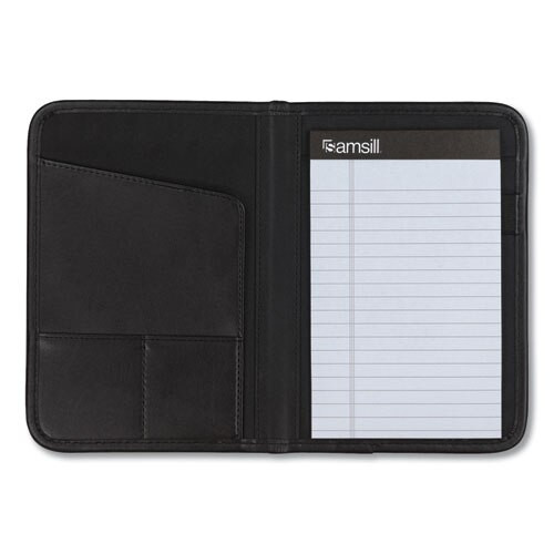 Professional Padfolio, 3/4w X 9 1/4h, Open Style, Black Professional Padfolio, 3/4w X 9 1/4h, Open Style, Black