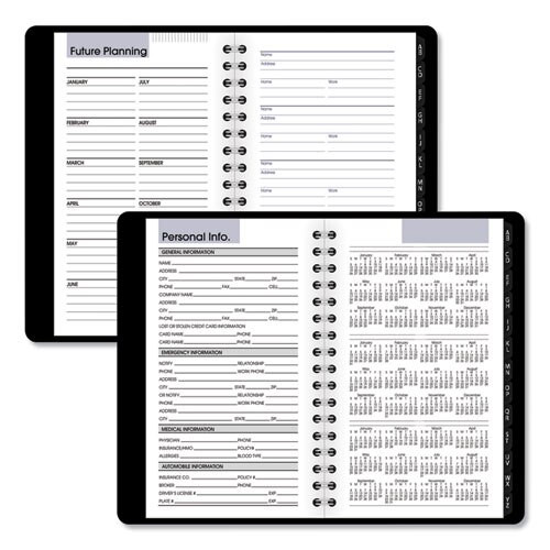 Weekly Pocket Appt. Book, Telephone/address Section, 6 X 3.5, Black, 2021 Weekly Pocket Appt. Book, Telephone/address Section, 6 X 3.5, Black, 2021