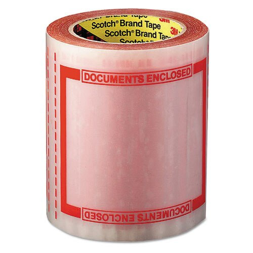 Pouch Tape, 3" Core, 5" X 6", Transparent Pouch Tape, 3" Core, 5" X 6", Transparent