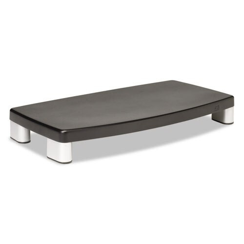 Extra-wide Adjustable Monitor Stand, 20 X 12 X 1 To 5 7/8, Black Extra-wide Adjustable Monitor Stand, 20 X 12 X 1 To 5 7/8, Black