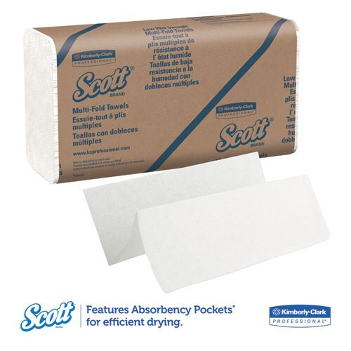 Essential Low Wet Strength Multi-fold Towels, 9 2/5x9 1/5,white,250 Sheets,16/ct Essential Low Wet Strength Multi-fold Towels, 9 2/5x9 1/5,white,250 Sheets,16/ct