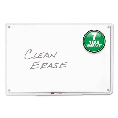 Iq Total Erase Board, 49 X 32, White, Clear Frame Iq Total Erase Board, 49 X 32, White, Clear Frame