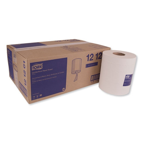 Advanced Centerfeed Hand Towel, 2-ply, 9 X 11.8, White, 600/roll, 6/carton Advanced Centerfeed Hand Towel, 2-ply, 9 X 11.8, White, 600/roll, 6/carton