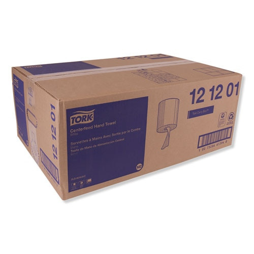 Advanced Centerfeed Hand Towel, 2-ply, 9 X 11.8, White, 600/roll, 6/carton Advanced Centerfeed Hand Towel, 2-ply, 9 X 11.8, White, 600/roll, 6/carton