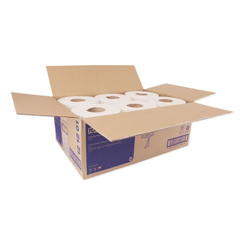 Advanced Centerfeed Hand Towel, 2-ply, 9 X 11.8, White, 600/roll, 6/carton Advanced Centerfeed Hand Towel, 2-ply, 9 X 11.8, White, 600/roll, 6/carton