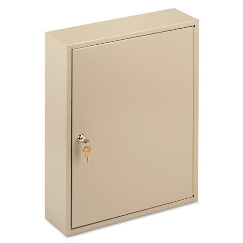 Locking Two-tag Cabinet, 120-key, Welded Steel, Sand, 16 1/2 X 4 7/8 X 20 1/8 Locking Two-tag Cabinet, 120-key, Welded Steel, Sand, 16 1/2 X 4 7/8 X 20 1/8