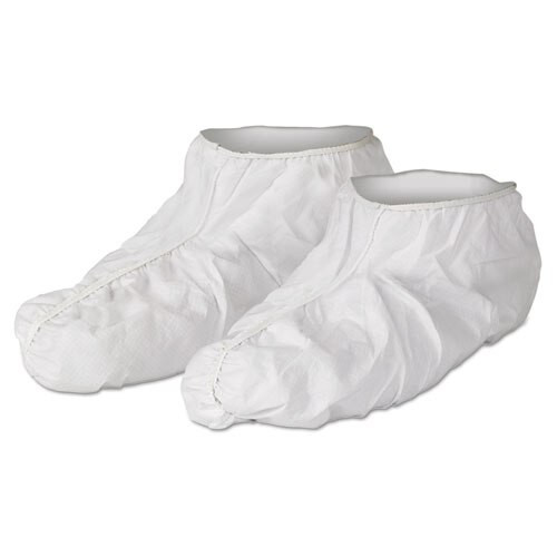 A40 Liquid/particle Protection Shoe Covers, White, X-large-2x-large, 400/ct A40 Liquid/particle Protection Shoe Covers, White, X-large-2x-large, 400/ct