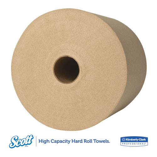 Essential Hard Roll Towels, 1.5" Core, 8 X 800ft, Natural, 12 Rolls/carton Essential Hard Roll Towels, 1.5" Core, 8 X 800ft, Natural, 12 Rolls/carton