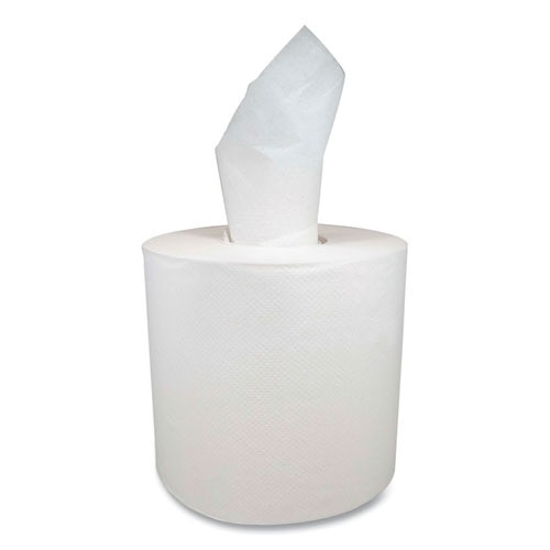 Morsoft Center-pull Roll Towels, 7.5" Dia., White, 600 Sheets/roll, 6 Rolls/carton Morsoft Center-pull Roll Towels, 7.5" Dia., White, 600 Sheets/roll, 6 Rolls/carton