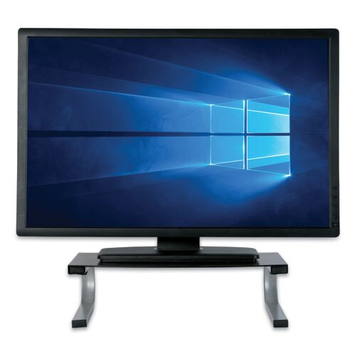 Redmond Monitor Stand, 14 5/8 X 11 X 4 1/4, Black/gray/silver Redmond Monitor Stand, 14 5/8 X 11 X 4 1/4, Black/gray/silver
