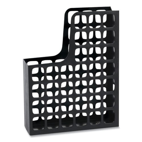 Plastic Magazine File, 3 X 9 1/2 X 12 1/2, Black Plastic Magazine File, 3 X 9 1/2 X 12 1/2, Black