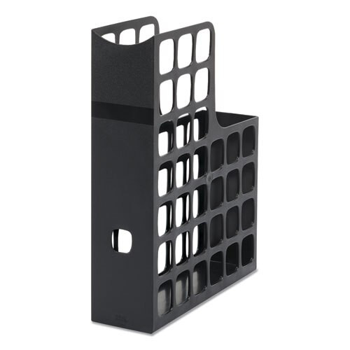 Plastic Magazine File, 3 X 9 1/2 X 12 1/2, Black Plastic Magazine File, 3 X 9 1/2 X 12 1/2, Black
