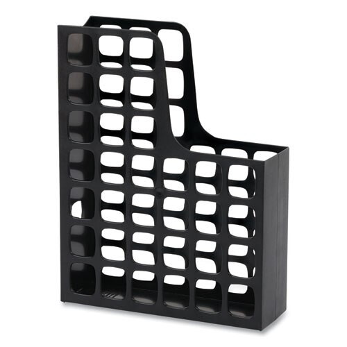 Plastic Magazine File, 3 X 9 1/2 X 12 1/2, Black Plastic Magazine File, 3 X 9 1/2 X 12 1/2, Black