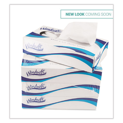 Facial Tissue, 2 Ply, White, Pop-up Box, 100 Sheets/box, 6 Boxes/pack Facial Tissue, 2 Ply, White, Pop-up Box, 100 Sheets/box, 6 Boxes/pack