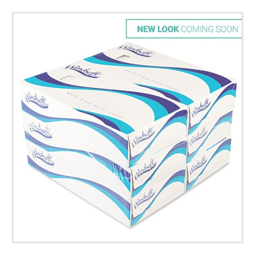 Facial Tissue, 2 Ply, White, Pop-up Box, 100 Sheets/box, 6 Boxes/pack Facial Tissue, 2 Ply, White, Pop-up Box, 100 Sheets/box, 6 Boxes/pack