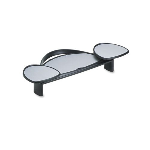 Flat Panel Monitor Station, 22 3/4 X 12 1/4 X 2 1/2 To 4 1/2, Black Flat Panel Monitor Station, 22 3/4 X 12 1/4 X 2 1/2 To 4 1/2, Black