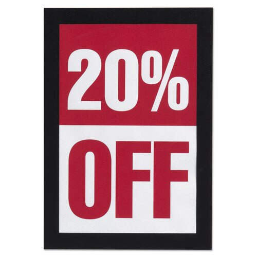 Duraframe Sign Holder, 5 1/2 X 8 1/2, Black Frame, 2/pack Duraframe Sign Holder, 5 1/2 X 8 1/2, Black Frame, 2/pack