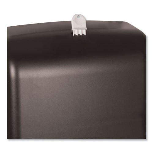 Folded Towel Dispenser, 11 3/4 X 6 1/4 X 18, Smoke Folded Towel Dispenser, 11 3/4 X 6 1/4 X 18, Smoke