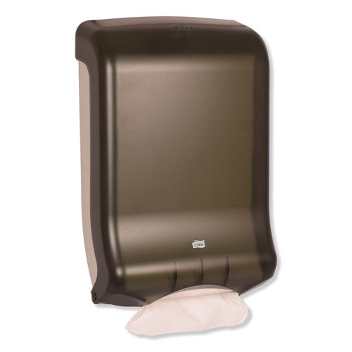 Folded Towel Dispenser, 11 3/4 X 6 1/4 X 18, Smoke Folded Towel Dispenser, 11 3/4 X 6 1/4 X 18, Smoke
