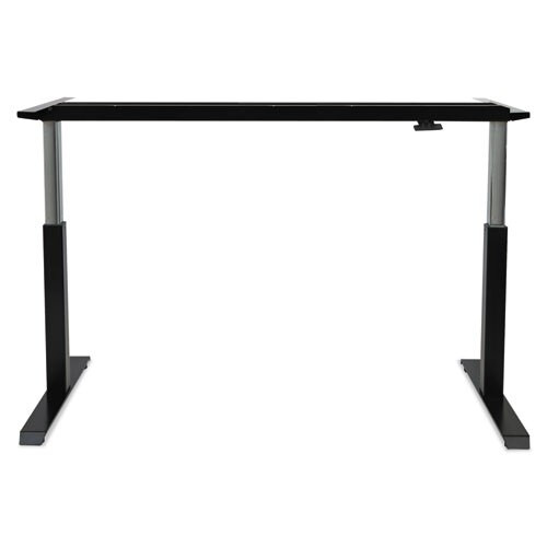 Adaptivergo Pneumatic Height-adjustable Table Base, 26.18" To 39.57", Black Adaptivergo Pneumatic Height-adjustable Table Base, 26.18" To 39.57", Black