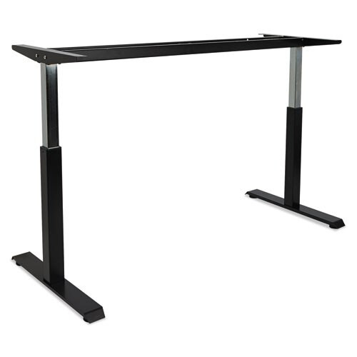 Adaptivergo Pneumatic Height-adjustable Table Base, 26.18" To 39.57", Black Adaptivergo Pneumatic Height-adjustable Table Base, 26.18" To 39.57", Black
