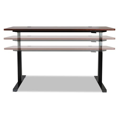 Adaptivergo Pneumatic Height-adjustable Table Base, 26.18" To 39.57", Black Adaptivergo Pneumatic Height-adjustable Table Base, 26.18" To 39.57", Black