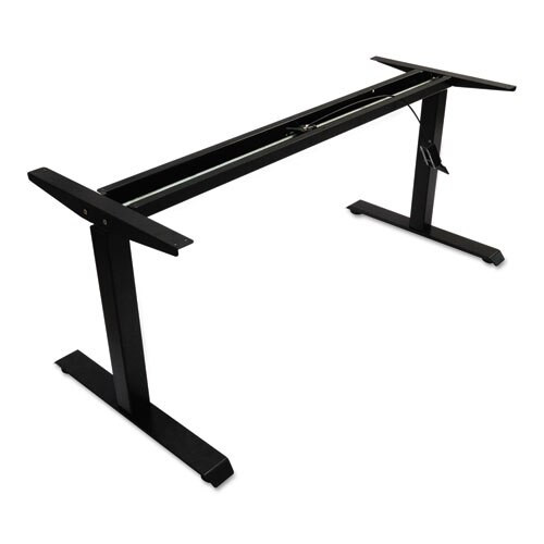 Adaptivergo Pneumatic Height-adjustable Table Base, 26.18" To 39.57", Black Adaptivergo Pneumatic Height-adjustable Table Base, 26.18" To 39.57", Black
