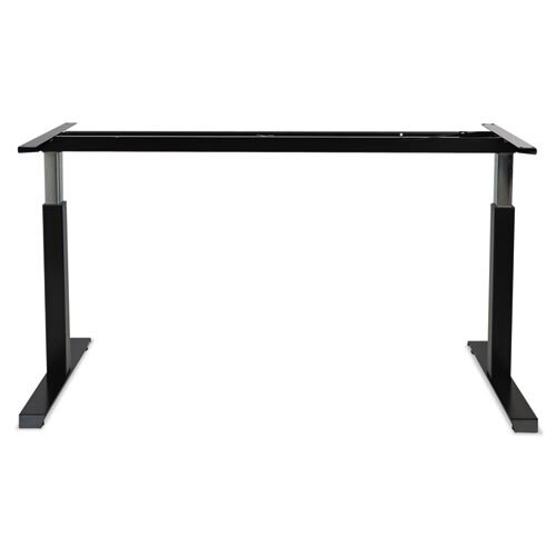 Adaptivergo Pneumatic Height-adjustable Table Base, 26.18" To 39.57", Black Adaptivergo Pneumatic Height-adjustable Table Base, 26.18" To 39.57", Black