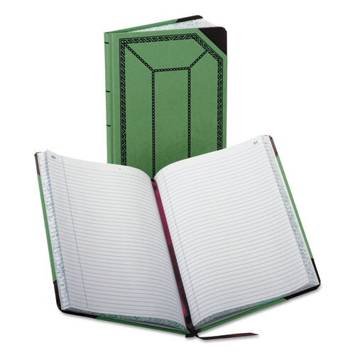 Record/account Book, Record Rule, Green/red, 300 Pages, 12 1/2 X 7 5/8 Record/account Book, Record Rule, Green/red, 300 Pages, 12 1/2 X 7 5/8