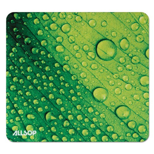 Naturesmart Mouse Pad, Leaf Raindrop, 8 1/2 X 8 X 1/10 Naturesmart Mouse Pad, Leaf Raindrop, 8 1/2 X 8 X 1/10