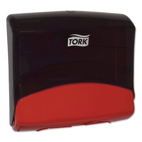 Performance Folded Wiper/cloth Dispenser, Plastic, 16.81" X 8.11" X 15.51", Red Performance Folded Wiper/cloth Dispenser, Plastic, 16.81" X 8.11" X 15.51", Red