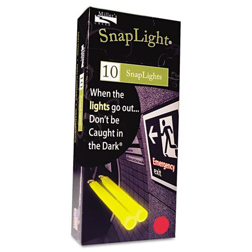 Snaplights, 6"l X 3/4"w, Red, 10/box Snaplights, 6"l X 3/4"w, Red, 10/box
