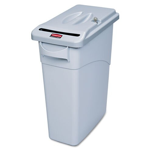 Slim Jim Confidential Document Retrofit Lid Kit, 20.5w X 11.38d X 2.25h, Gray Slim Jim Confidential Document Retrofit Lid Kit, 20.5w X 11.38d X 2.25h, Gray