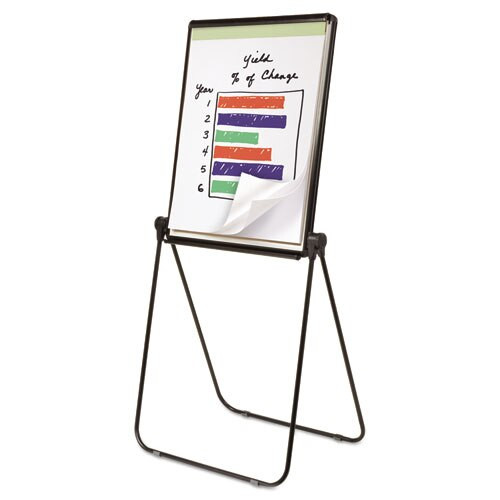 Ultima Presentation Easel, 27 X 34, White Surface, Black Frame Ultima Presentation Easel, 27 X 34, White Surface, Black Frame