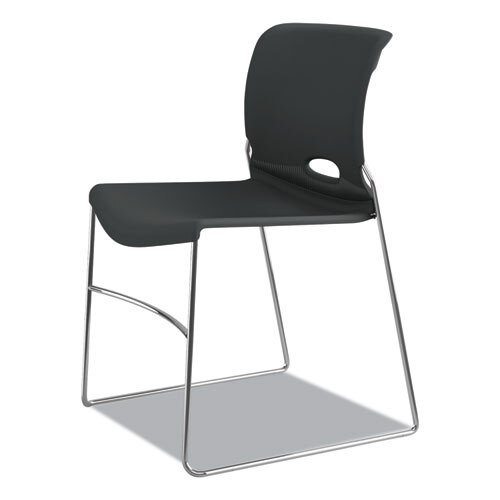 Olson Stacker High Density Chair, Lava Seat/lava Back, Chrome Base, 4/carton Olson Stacker High Density Chair, Lava Seat/lava Back, Chrome Base, 4/carton