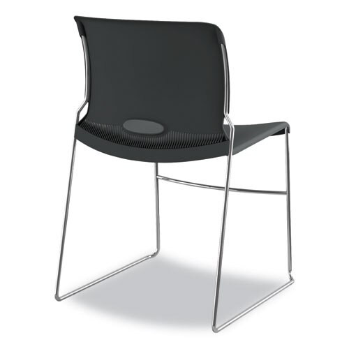 Olson Stacker High Density Chair, Lava Seat/lava Back, Chrome Base, 4/carton Olson Stacker High Density Chair, Lava Seat/lava Back, Chrome Base, 4/carton