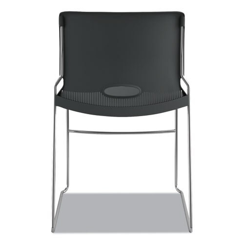 Olson Stacker High Density Chair, Lava Seat/lava Back, Chrome Base, 4/carton Olson Stacker High Density Chair, Lava Seat/lava Back, Chrome Base, 4/carton