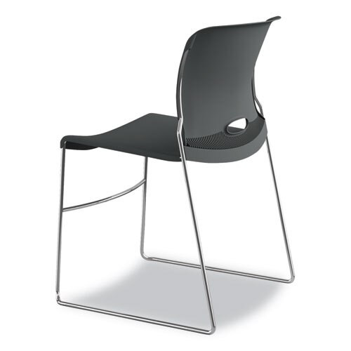 Olson Stacker High Density Chair, Lava Seat/lava Back, Chrome Base, 4/carton Olson Stacker High Density Chair, Lava Seat/lava Back, Chrome Base, 4/carton