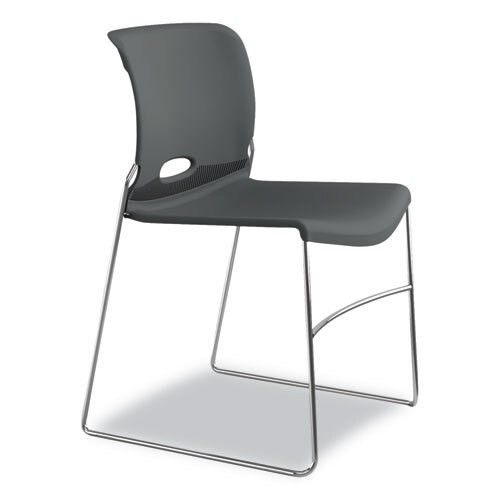 Olson Stacker High Density Chair, Lava Seat/lava Back, Chrome Base, 4/carton Olson Stacker High Density Chair, Lava Seat/lava Back, Chrome Base, 4/carton