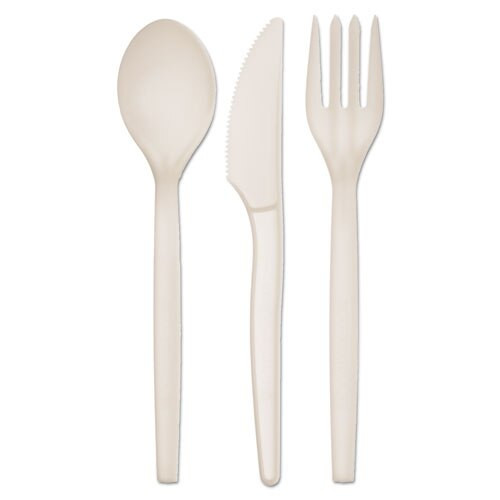 Polystyrenem Wrapped Cutlery Kit, White, 250/carton Polystyrenem Wrapped Cutlery Kit, White, 250/carton