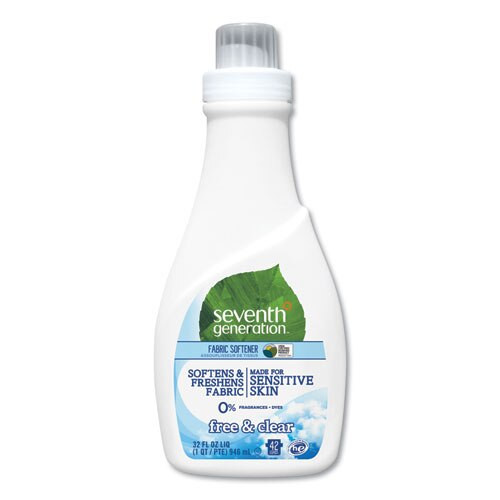 Natural Liquid Fabric Softener, Free And Clear/unscented 32 Oz, Bottle Natural Liquid Fabric Softener, Free And Clear/unscented 32 Oz, Bottle