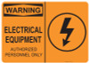 Warning Electrical Equipment, #53-549 thru 70-549